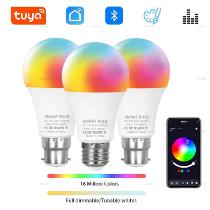 16-Color RGB LED Bulb – Remote-Controlled Lighting for Any Mood!