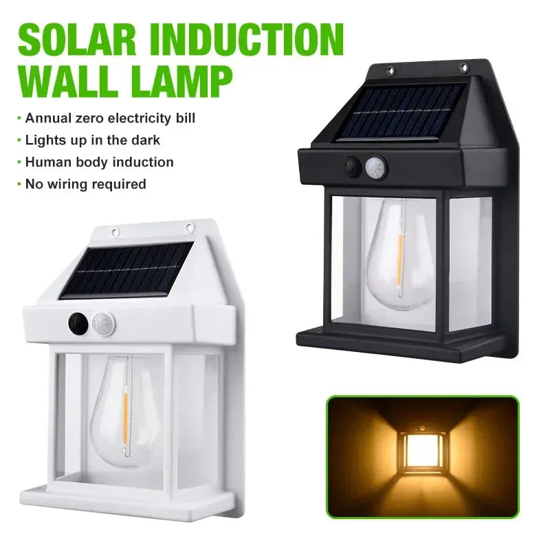 LED Solar Wall Lamp – Waterproof Up & Down Lighting for Outdoor Elegance!